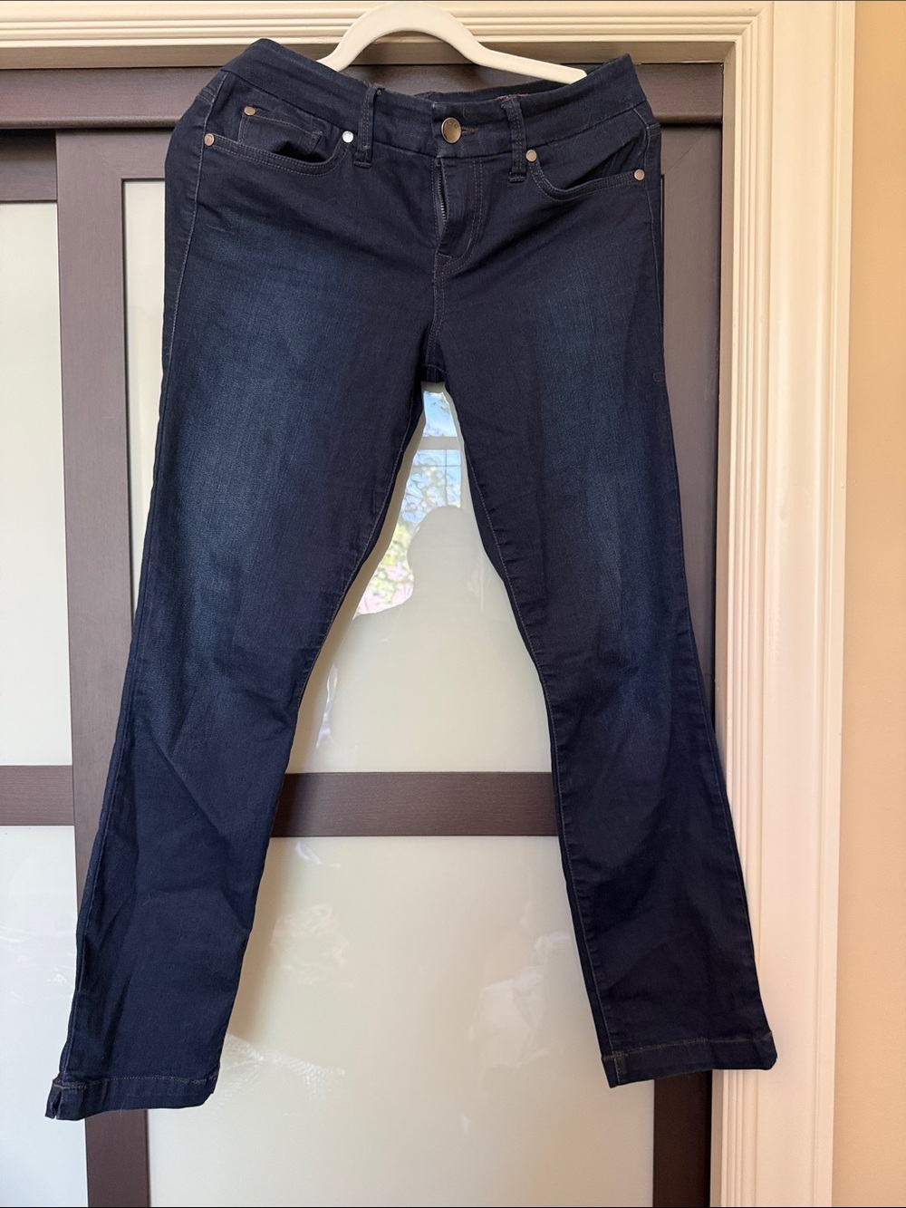 Level 99 “Lily Crop” Skinny Straight Women's Jeans